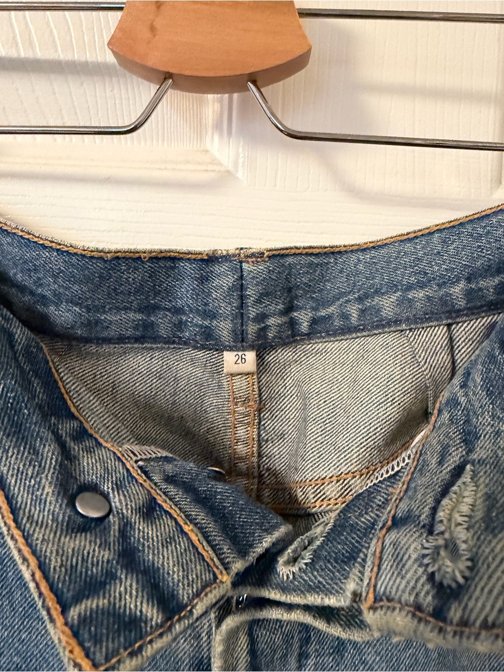 Agolde High Rise Distressed Jeans - Picture 7 of 11